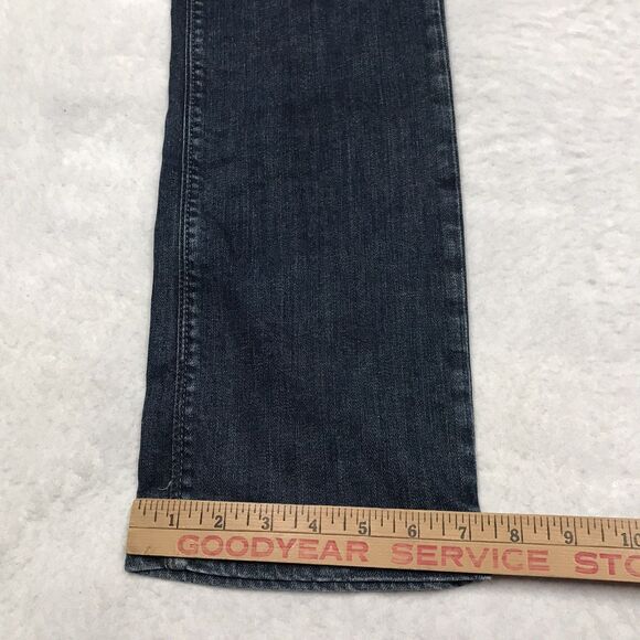 VOLCOM Solver Jean Men 28(28x28) Modern Straight Stretch Dark Wash Surfer - Picture 10 of 16